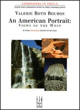 American Portrait Views of the West piano sheet music cover